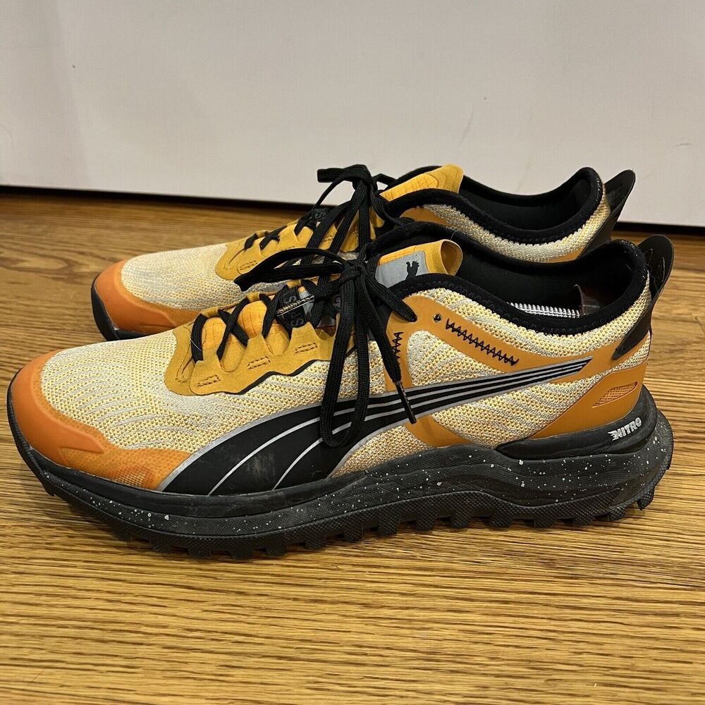 PUMA Voyage Nitro 2 Orange Brick Black 376919-05‎ Sneakers Size 12